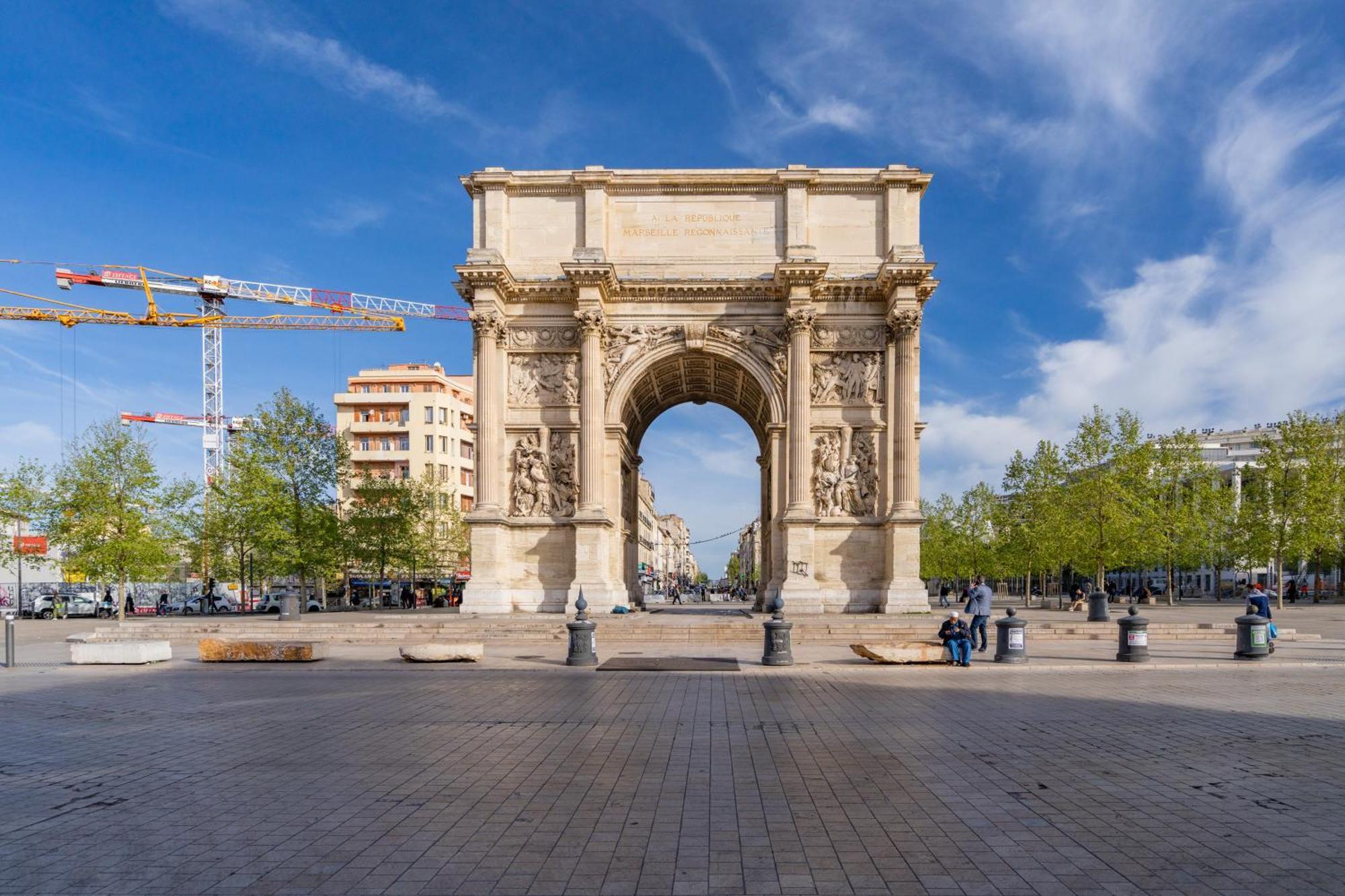 Le Castellane Coeur Centre Ville Marseille Exteriör bild