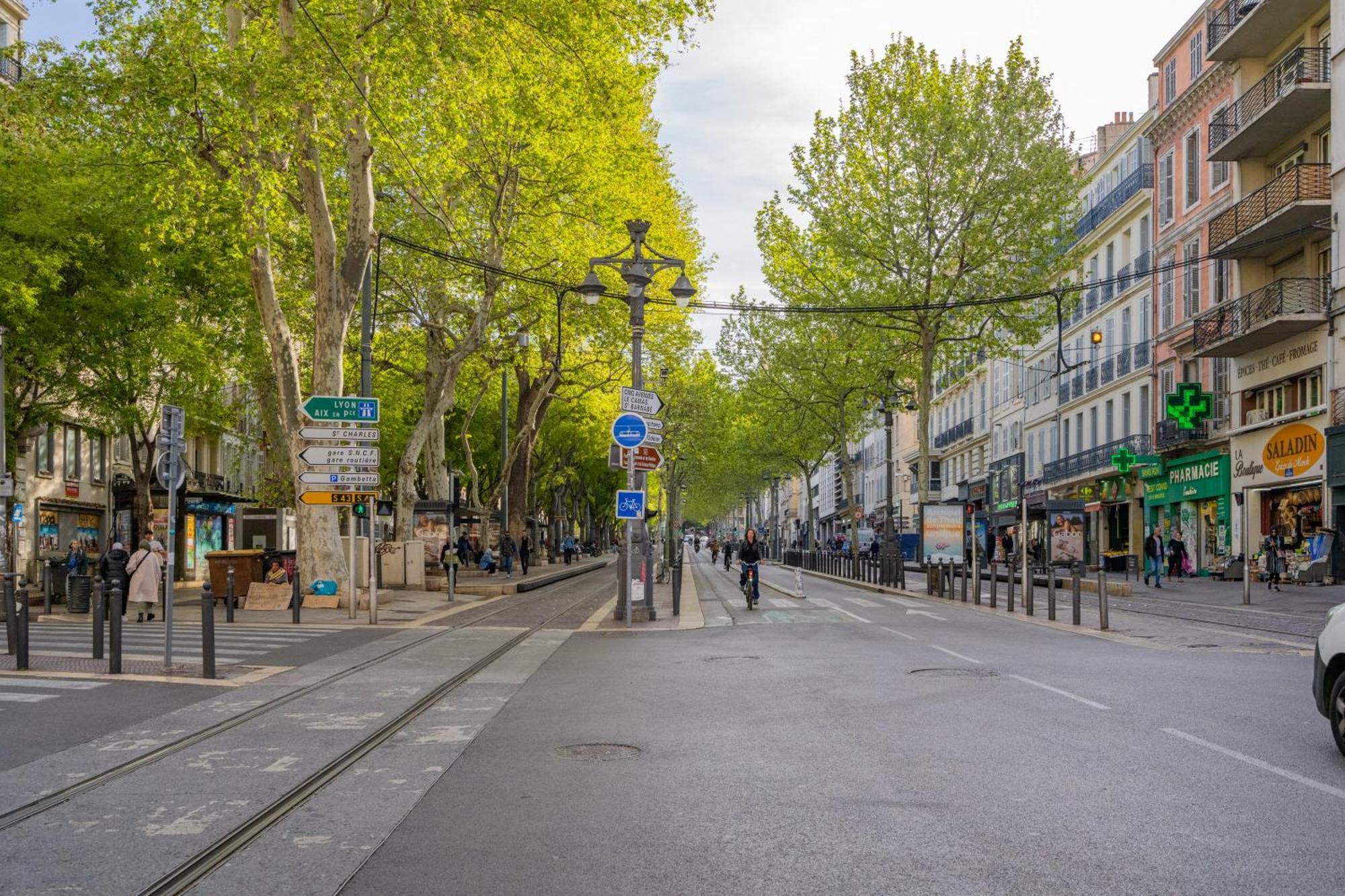 Le Castellane Coeur Centre Ville Marseille Exteriör bild